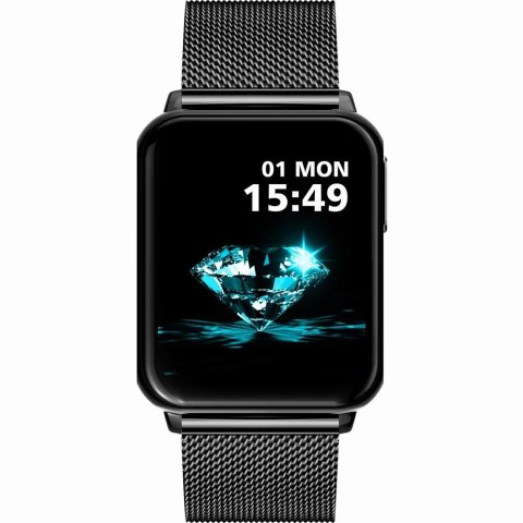 Smartwatch Gravity Czerwono Czarny 2 Paski GT17-10