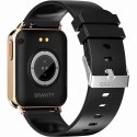 Smartwatch Gravity Różowe Złoto Czarny 2 Paski GT17-5