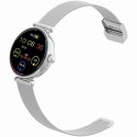 Smartwatch Gravity Srebrno Biały 2 Paski GT26-8