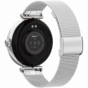 Smartwatch Gravity Srebrno Biały 2 Paski GT26-8