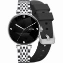 Smartwatch Gravity Srebrno Czarny 2 Paski GT26-9