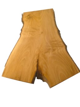 Deska z jawora | Deska z drewna jaworowego - unikatowa, olejowana, okorowana, naturalna, idealna do kuchni i serwowania