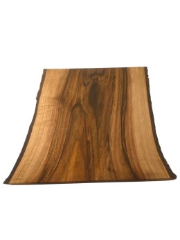 Deska z orzecha | Deska z drewna orzecha włoskiego - unikatowa, olejowana, okorowana, naturalna, idealna do kuchni i serwowania