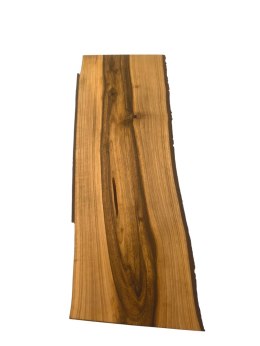 Deska z orzecha | Deska z drewna orzecha włoskiego - unikatowa, olejowana, okorowana, naturalna, idealna do kuchni i serwowania