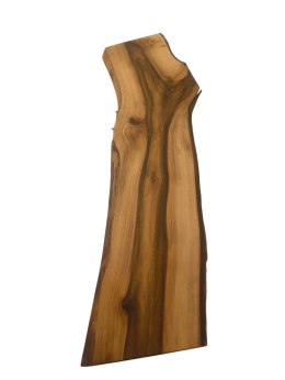 Deska z orzecha | Deska z drewna orzecha włoskiego - unikatowa, olejowana, okorowana, naturalna, idealna do kuchni i serwowania