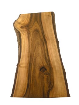 Deska z orzecha | Deska z drewna orzecha włoskiego - unikatowa, olejowana, okorowana, naturalna, idealna do kuchni i serwowania