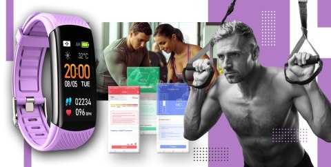 Pasek Giewont DO GW200 JASNOFIOLETOWY GWP200-8