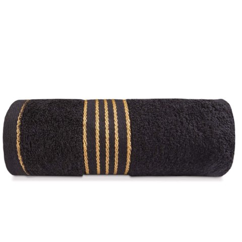 Ręcznik D Bawełna 100% Tiwano Biały + Czarny (P) 2x50x90+2x70x140 kpl.