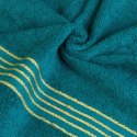 Ręcznik D Bawełna 100% Tiwano Krem + Ciemny Turkus (P) 2x30x50+2x50x90+2x70x140 kpl.