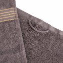 Ręcznik D Bawełna 100% Tiwano Krem + Grafit (P) 2x50x90+2x70x140 kpl.