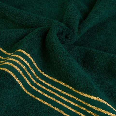 Ręcznik D Bawełna 100% Tiwano Krem + Zieleń Butelkowa (P) 2x30x50+2x50x90+2x70x140 kpl.