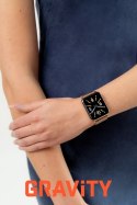 Smartwatch Gravity Różowe Złoto Różowy 2 Paski GT17-1
