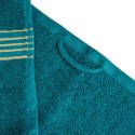 Towel 100% cotton Tiwano Light Ash + Dark Turquoise (P) 2x30x50+2x50x90+2x70x140 set