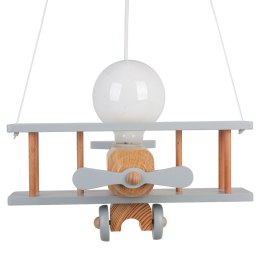 Lampa wisząca Samolot mały szaro-naturalny