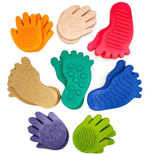 Ścieżka sensoryczna z piłeczkami - Jeżykowy szlak - 36 el.