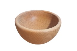 Miska drewniana buk parzony 16 cm | miseczka drewniana naturalna | naczynie drewniane | miska bukowa ekologiczna | misa z buku 1