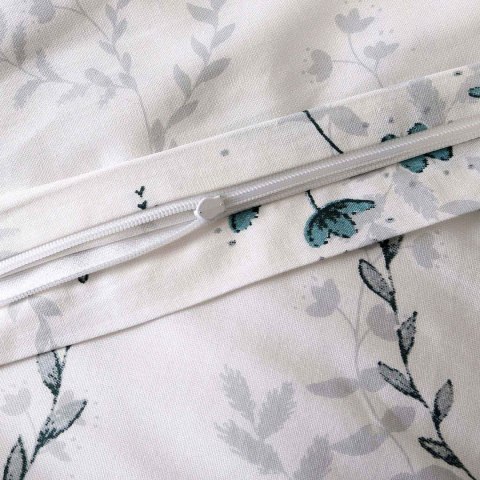 Pościel bawełniana AQUA MAVI/200x220 COTTONLOVE EXCLUSIVE