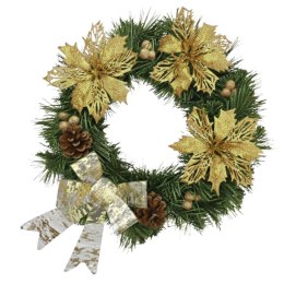 Świąteczny wianek na drzwi stół na Boże Narodzenie świąteczne rękodzieło