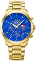 Zegarek Męski Giewont Chronograph Sapphire Złoto Niebieski GW9460-B5