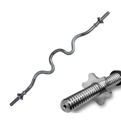 GRYF MOCNO ŁAMANY 120 CM ENERO FIT fi25,4 MM