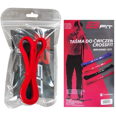 GUMA TAŚMA DO ĆWICZEŃ FITNESS CROSSFIT MINI BAND 8-12KG ENERO FIT