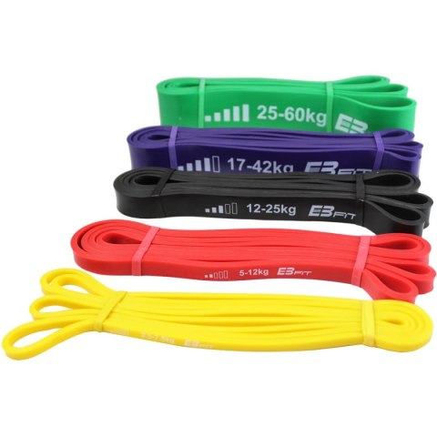 GUMA TAŚMA OPOROWA POWER BAND 2,5-7,5KG ŻÓŁTA ENERO FIT