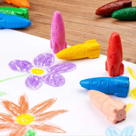 Kredki świecowe Jolly - Rakiety