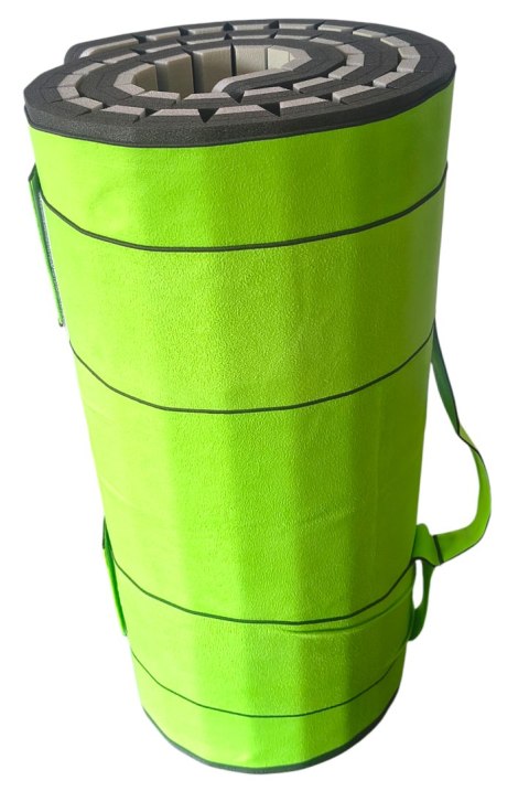 Mata karimata Gruba bez efektu Pamięci Zielona | Mata piankowa turystyczna | Antypoślizgowa mata sportowa | Mata izolacyjna kemp