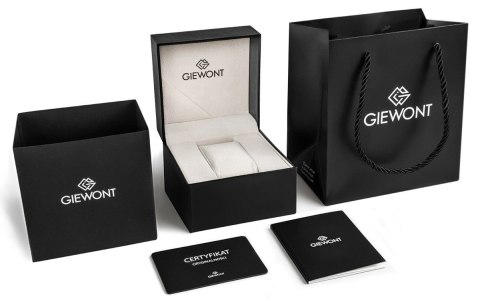 Zegarek Męski Giewont Chronograph Sapphire Brązowo Niebieski GW8720-A2