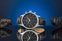 Zegarek Męski Giewont Chronograph Sapphire Czarno Srebrny GW6310-A2