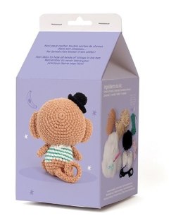 Zestaw do Szydełkowania Małpka Nori