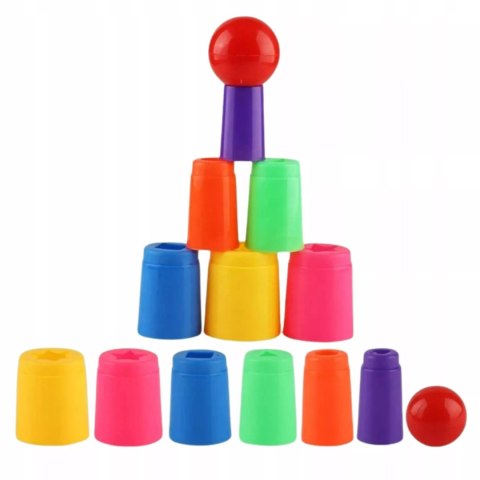 Gra zręcznościowa rzucanie pierścieniami do celu obręcze ringo 6699-53A
