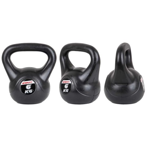 HANTLA KOMPOZYTOWA KETTLEBELL 6KG ODWAŻNIK ENERO FIT