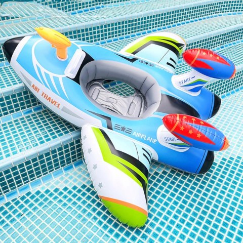 Kółko Ponton dla dzieci do pływania samolot rakieta pistolet 314