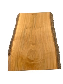 Deska z jawora | Deska z drewna jaworowego - unikatowa, olejowana, okorowana, naturalna, idealna do kuchni i serwowania