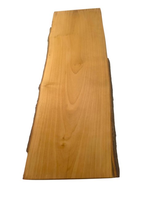 Deska z jawora | Deska z drewna jaworowego - unikatowa, olejowana, okorowana, naturalna, idealna do kuchni i serwowania