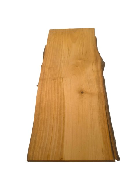 Deska z jawora | Deska z drewna jaworowego - unikatowa, olejowana, okorowana, naturalna, idealna do kuchni i serwowania