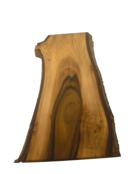 Deska z orzecha | Deska z drewna orzecha włoskiego - unikatowa, olejowana, okorowana, naturalna, idealna do kuchni i serwowania