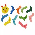 EDUKACYJNE DREWNIANE KLOCKI PUZZLE UKŁADANKA 8765G