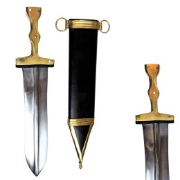Gladius Rzymski w Pochwie - Replika Miecza 43cm - Dekoracja - DD/958