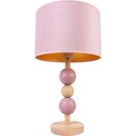 Lampa stołowa Bolla pudrowy róż