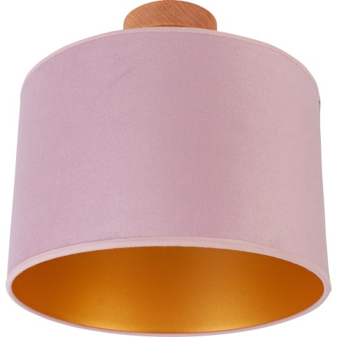 Lampa sufitowa Bolla pudrowy róż