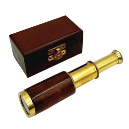 Luneta Mosiężna w Pudełku Drewnianym - HT06