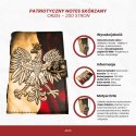 Notes Skórzany Pamiętnik Polski Orzeł Patriotyczny - 200 stron - AH13