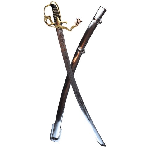 Polska Szabla Oficerska w Pochwie WZ. 21 z Napisem Honor i Ojczyzna - Replika - 1192HO2