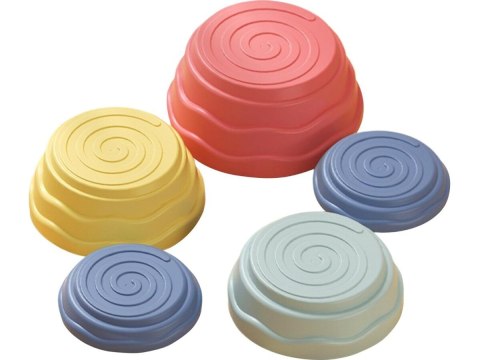 Ścieżka Sensoryczna Dla Dzieci KAMIENIE BALANSUJĄCE 5 Szt Równowaga Trening Równowagi