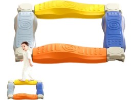 Ścieżka Sensoryczna Dla Dzieci KAMIENIE BALANSUJĄCE Do Ćwiczenia Równowagi 4 Szt Trening Równowagi