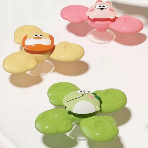 Sensoryczne spinnery z przyssawkami rozwój zabawa stymulacja