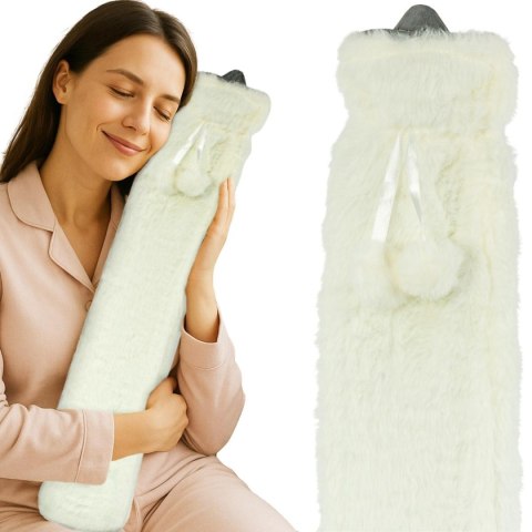 TERMOFOR GUMOWY W POKROWCU ALPINA 2L BIAŁY