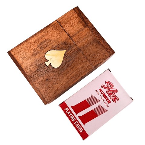 Talia Kart w Drewnianym Pudełku - DNU-2985